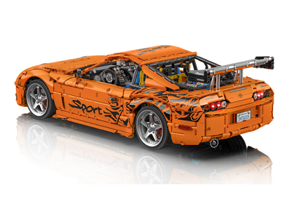 Bole Brick Toyota Supra A80 (MK4) – 4.508 Teile im Maßstab 1:8 | offiziell lizenziert
