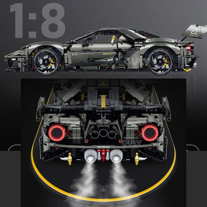 Guly GT Mansory Supercar 10651 | Supercar Klemmbaustein-Set | Static Set