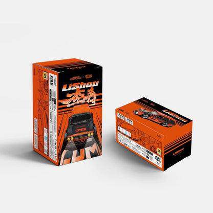 PB8862 Datsun 510 Wagon JDM Klemmbaustein Modellauto | Siman’s Garage Edition mit Displaybox