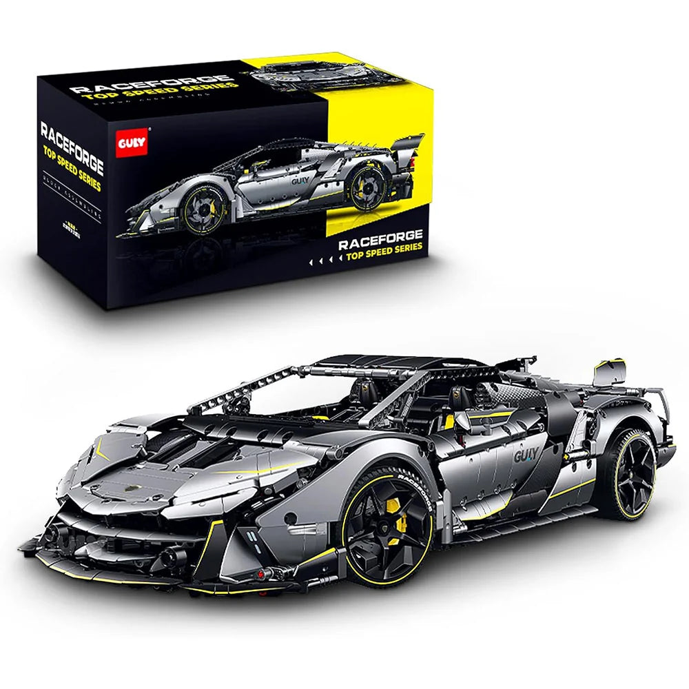 Guly One-Off Supercar 10638 Klemmbaustein-Set | Static Set