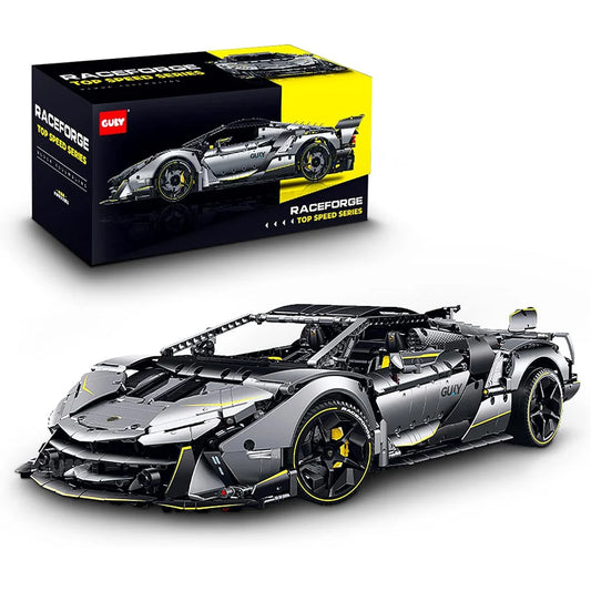 Guly One-Off Supercar 10638 Klemmbaustein-Set | Static Set