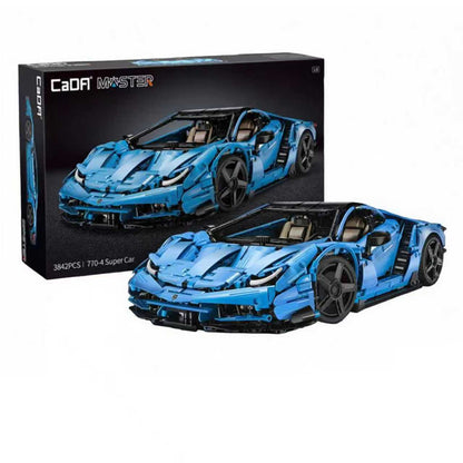 Cada C61041W Italienisches Supercar 3842 Teile – Klemmbausteinset Technik-Supersportwagen