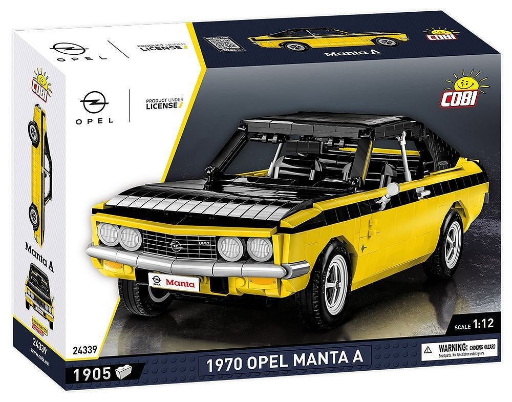 COBI Opel Manta A 1970 – 1905 Teile Oldtimer Klemmbaustein Modell 1:12