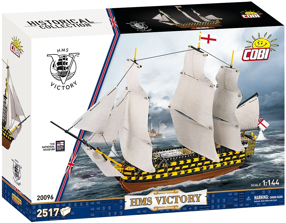 COBI HMS Victory (20096) – 2517 Teile Segelschiff 1:144 | Trafalgar 1805 Klemmbausteine