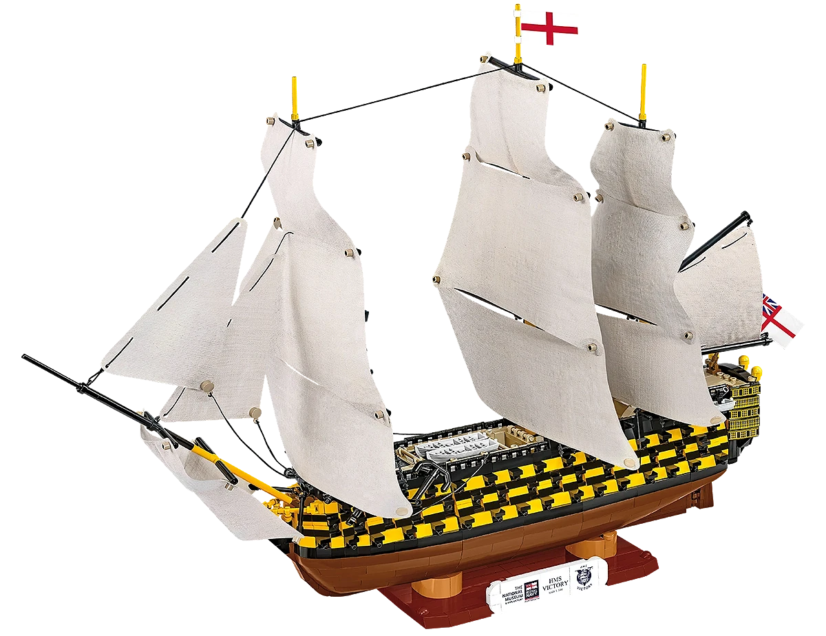 COBI HMS Victory (20096) – 2517 Teile Segelschiff 1:144 | Trafalgar 1805 Klemmbausteine