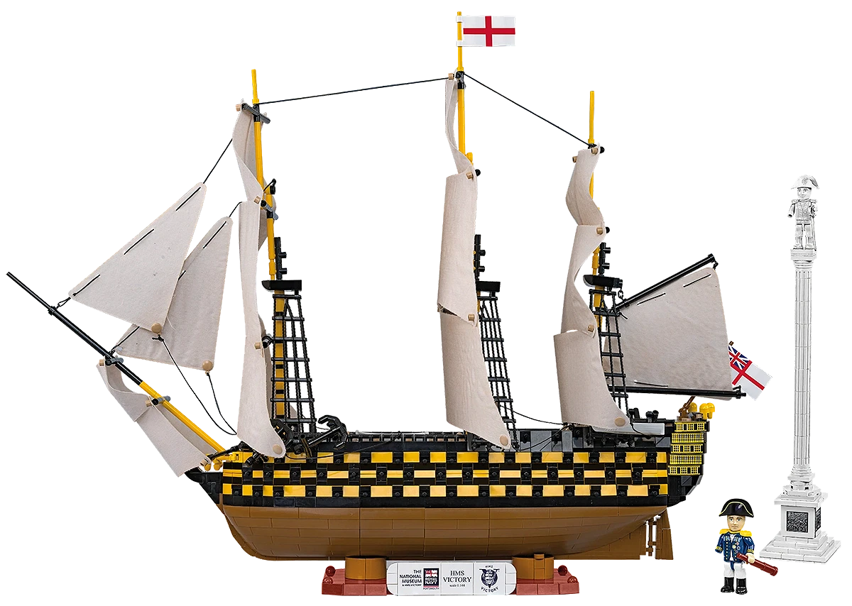 COBI HMS Victory (20096) – 2517 Teile Segelschiff 1:144 | Trafalgar 1805 Klemmbausteine