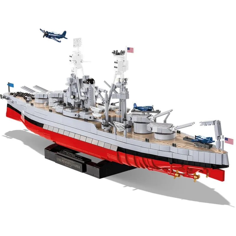 COBI USS Pennsylvania / USS Arizona Executive Edition (4842) – 2in1 Schlachtschiff 1:300 | 2088 Teile