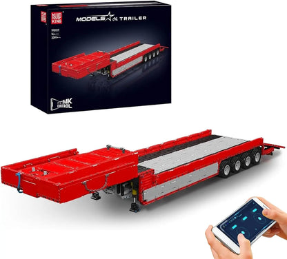 Mould King 19015T Pneumatik-Trailer – RC Auflieger mit 3.399 Teilen