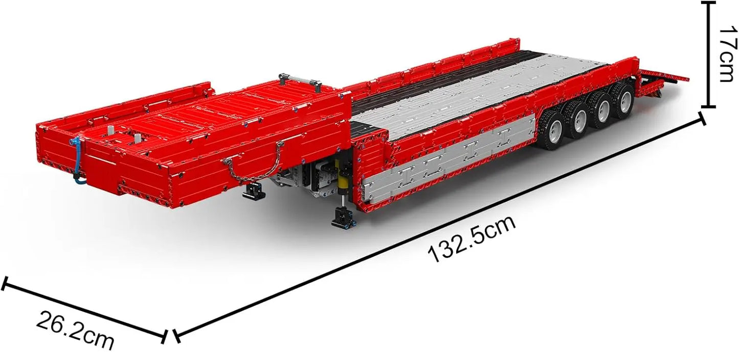 Mould King 19015T Pneumatik-Trailer – RC Auflieger mit 3.399 Teilen