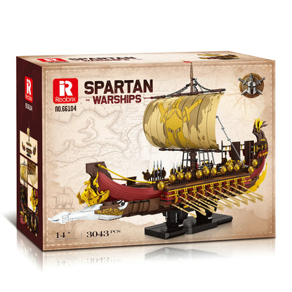 Reobrix 66104 Spartanisches Kriegsschiff – 3.043 Teile