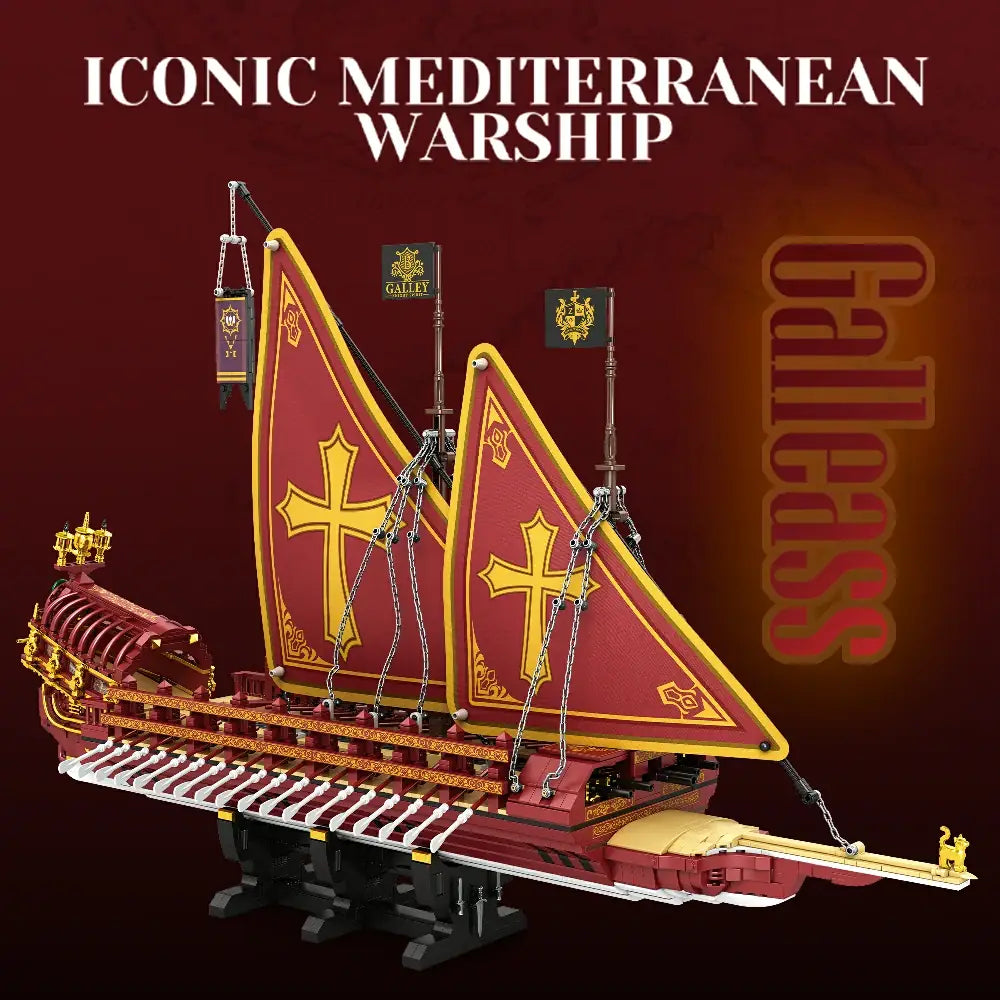 Reobrix 66105 Galleass – Venezianisches Kriegsschiff mit 3.387 Teilen