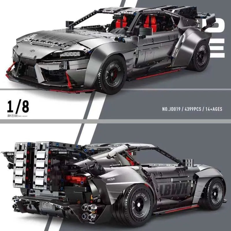 XJD Small Angle JD019 Supercar 1:8 – 4.399 Teile