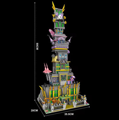 XJD Small Angle JD145 Spuk-Hochhaus mit Beleuchtung – 3.746 Teile