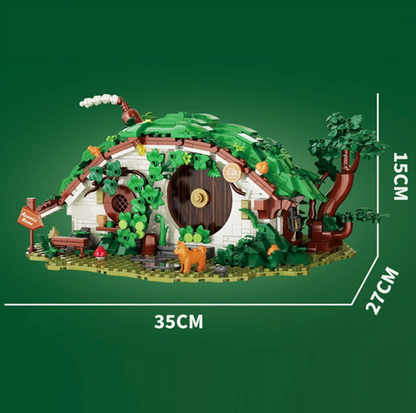DK 6031 Dwarf Cabin – Zwergenhaus mit Beleuchtung, 1.088 Teile