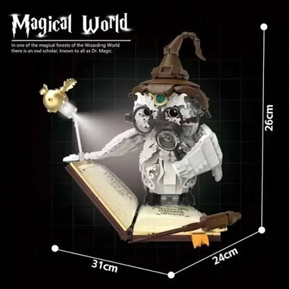 DK 7037 Magical World – Zaubereule mit Beleuchtung, 1.162 Teile