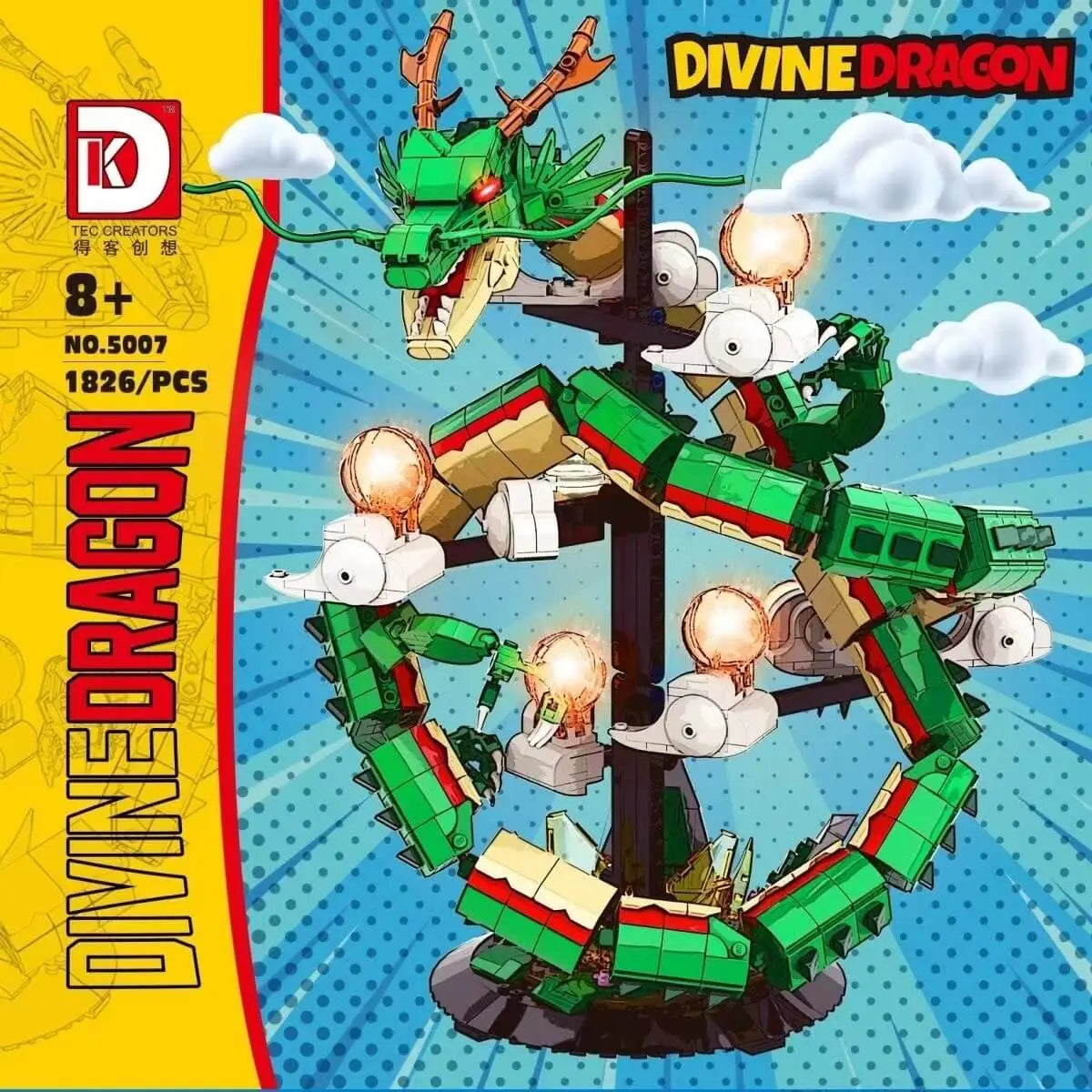 DK 5007 Shenron – Göttlicher Drache | 1.826 Teile