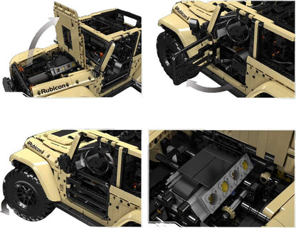 Mould King 13184 Rubicon Wrangler RC | 3.621 Teile