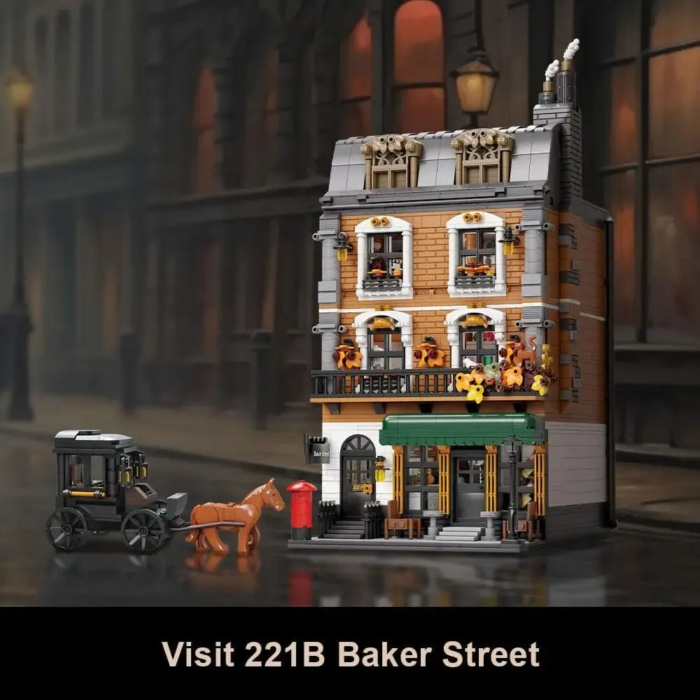PANTASY 85014 Sherlock Holmes Baker Street 221B Apartment – 3.087 Teile