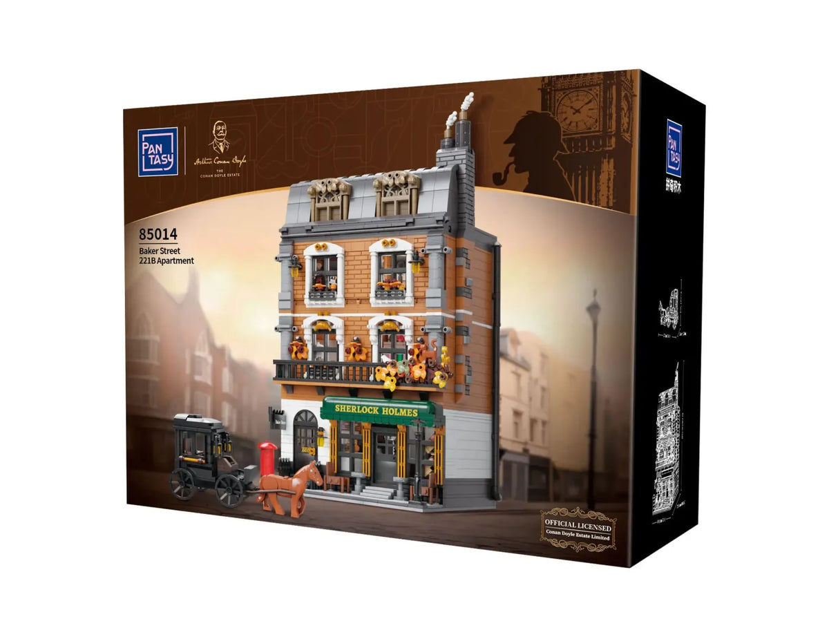 PANTASY 85014 Sherlock Holmes Baker Street 221B Apartment – 3.087 Teile