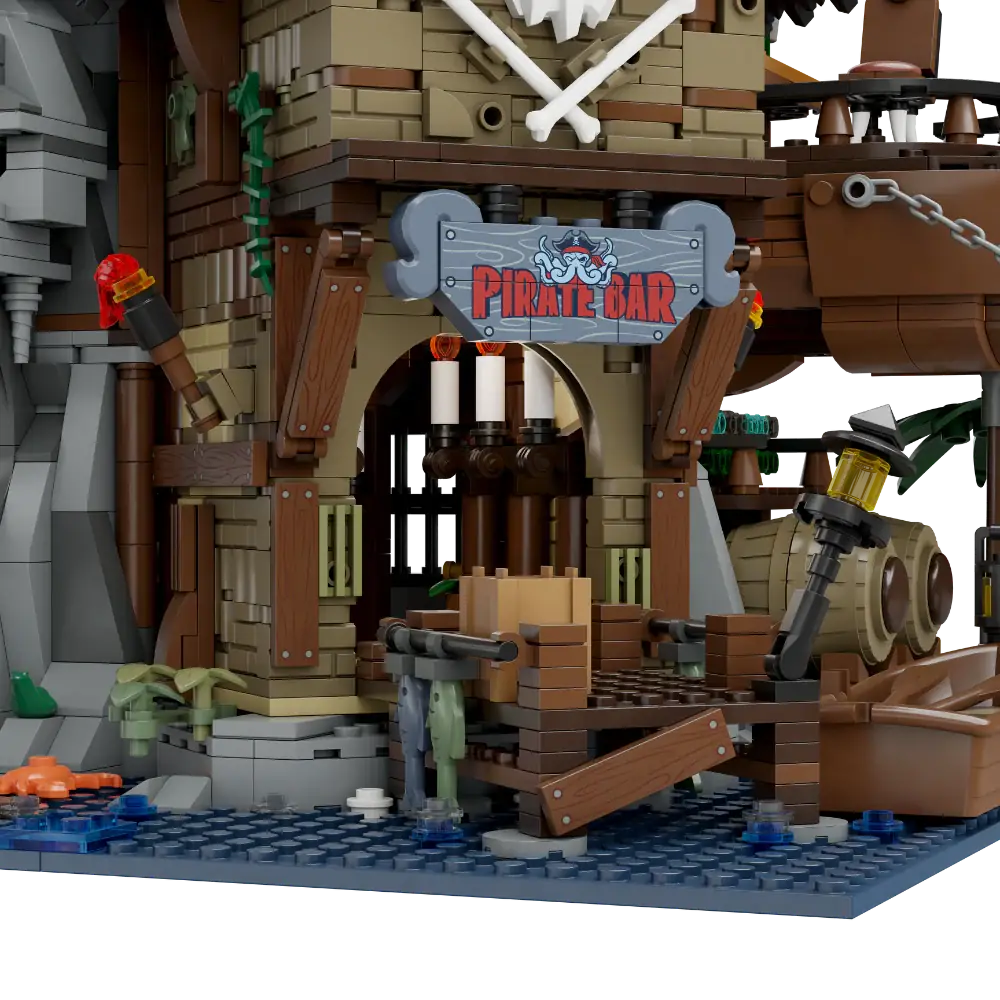 PANTASY 85022 The Pirates Pub – Piraten-Taverne – 2.800 Teile