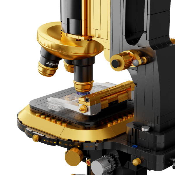 PANTASY 85034 Microscope Retro-Mikroskop – 1.107 Teile