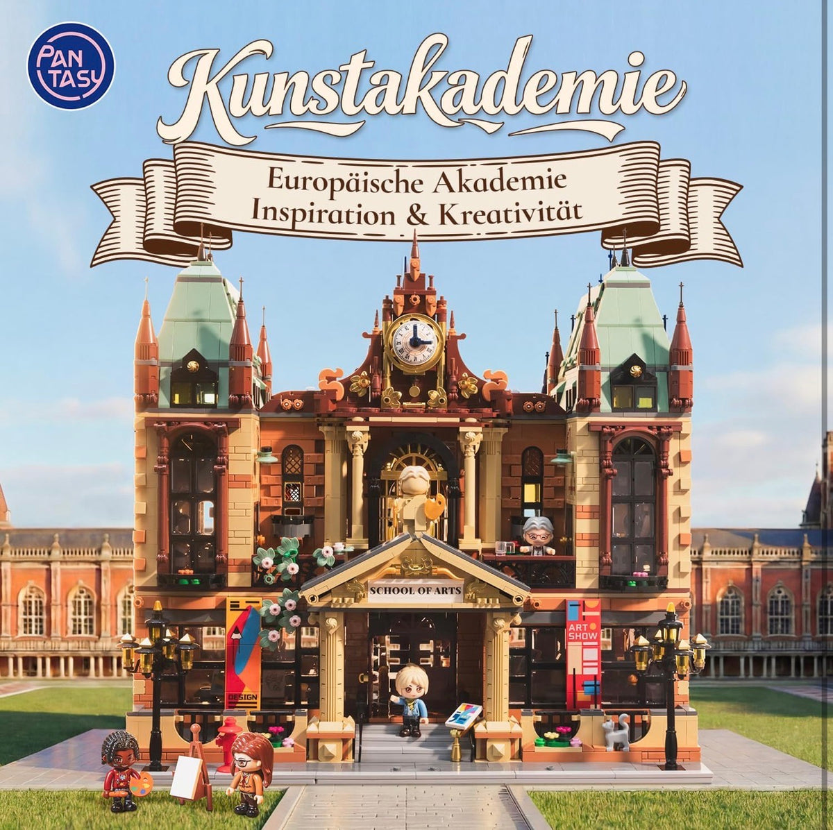 PANTASY 85036 School of Arts Kunstschule – 3.463 Teile