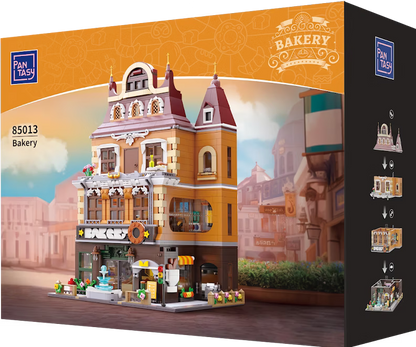 PANTASY 85013 Bakery Bäckerei – Modular Building – 3.087 Teile