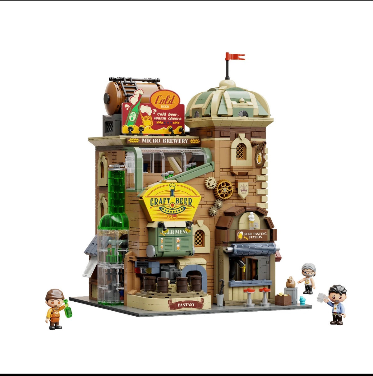 PANTASY 85023 Craft Brewery Bierbrauerei – 2.858 Teile