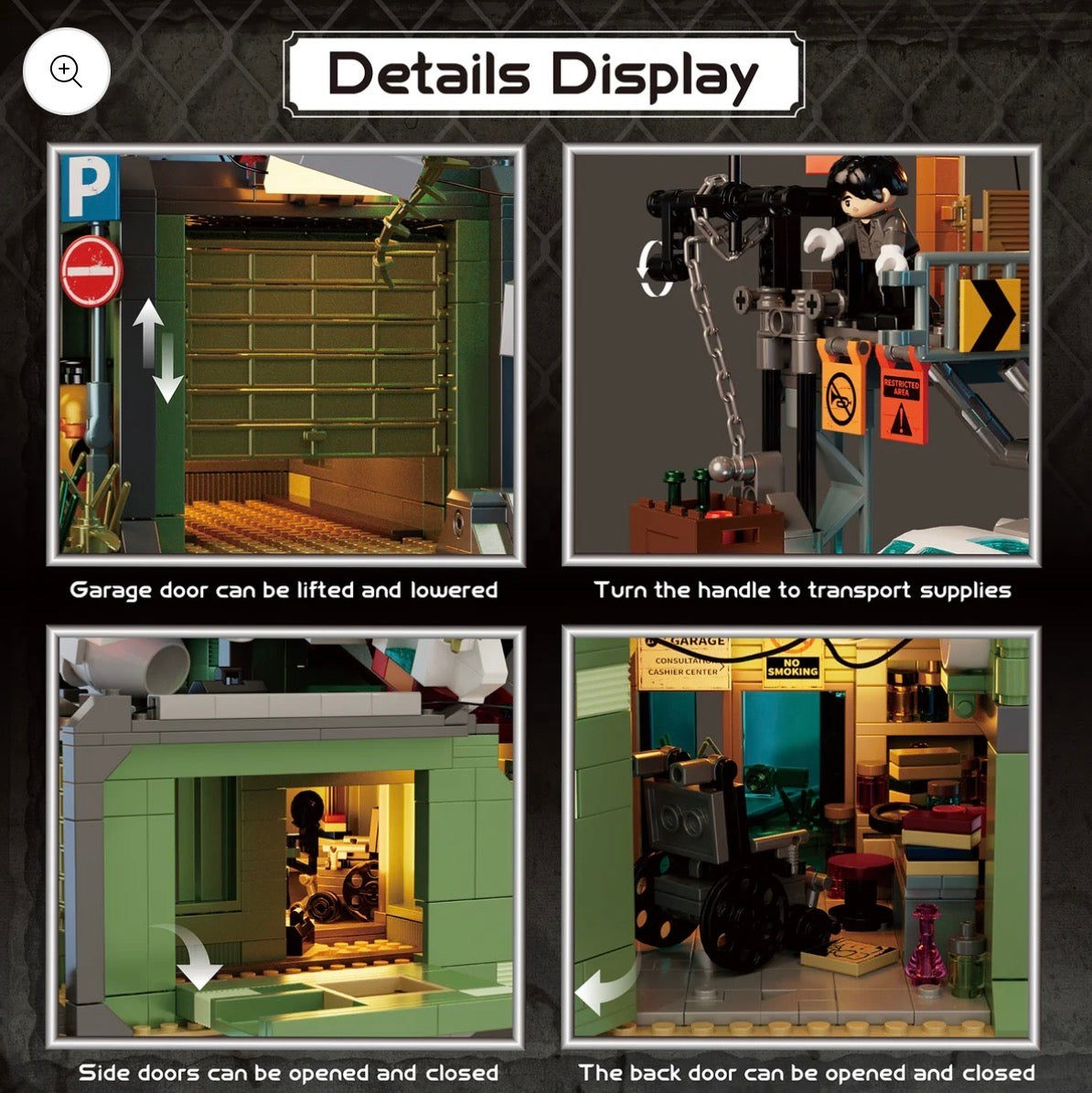 IAMBRICK Wrecked Plane Pharmacy – 2.076 Teile