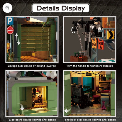 IAMBRICK Wrecked Plane Pharmacy – 2.076 Teile