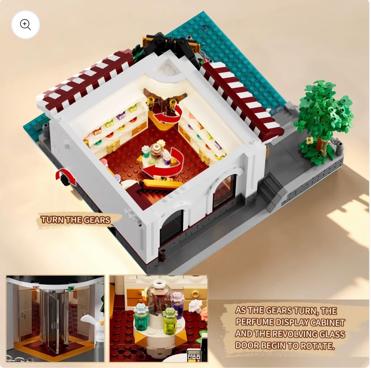 I AM BRICK 40102 Riverside Perfume Shop – 2.771 Teile