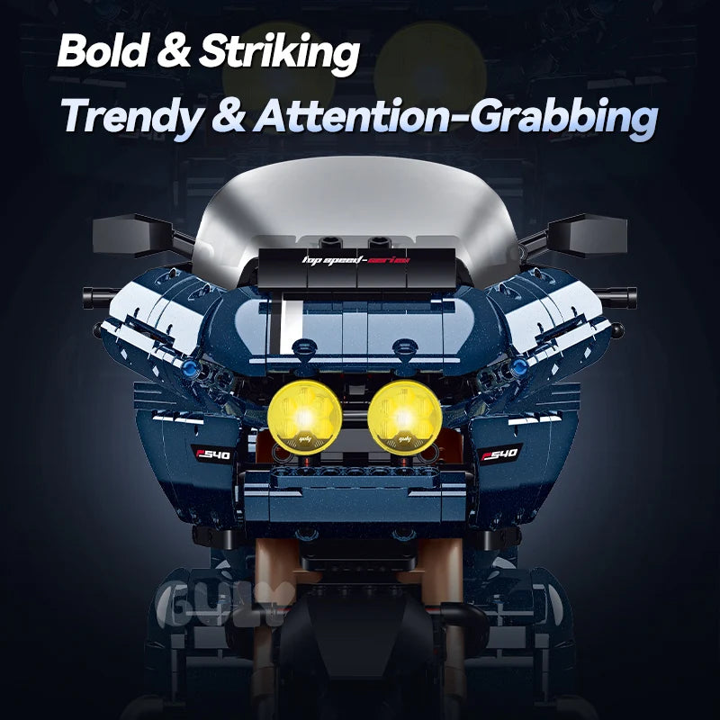 GULY 60540 Sapphire King – Touring Motorrad 1:5 | 2.410 Teile