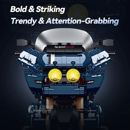GULY 60540 Sapphire King – Touring Motorrad 1:5 | 2.410 Teile