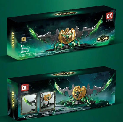 DK 1531 Shadow Blade – Fantasy-Klinge mit Beleuchtung | 1.638 Teile