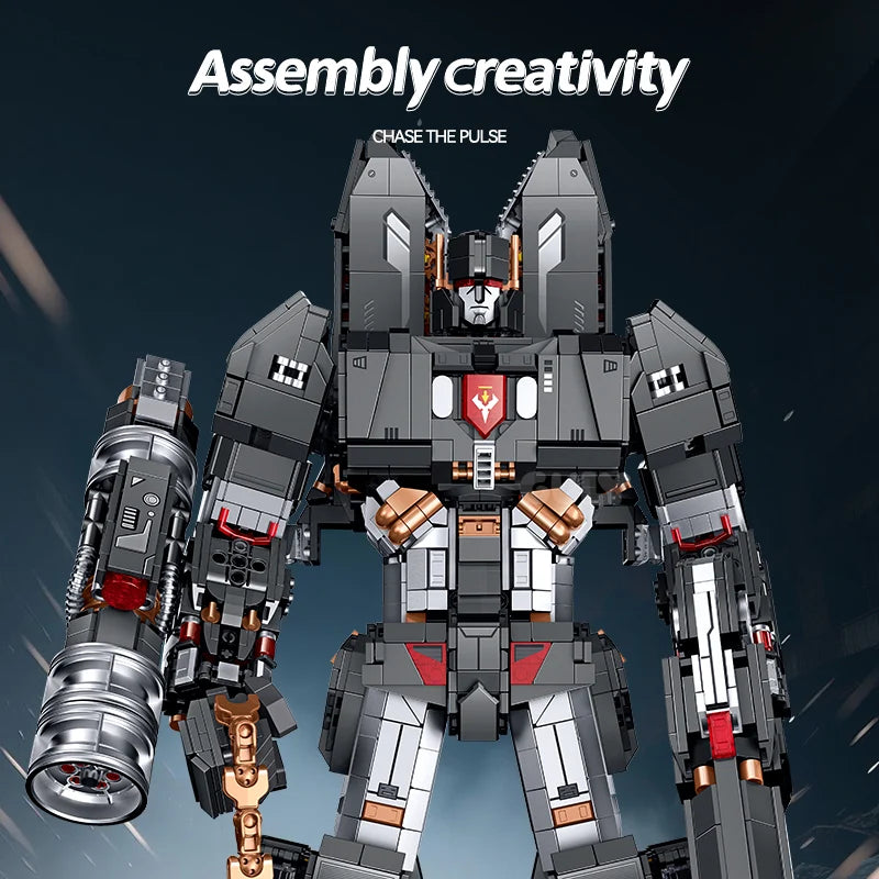 GULY 80509 Tyrant – 2-in-1 Mecha Roboter & Panzer | 3.727 Teile