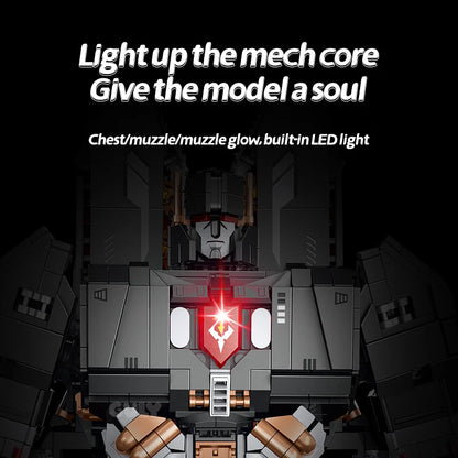 GULY 80509 Tyrant – 2-in-1 Mecha Roboter & Panzer | 3.727 Teile