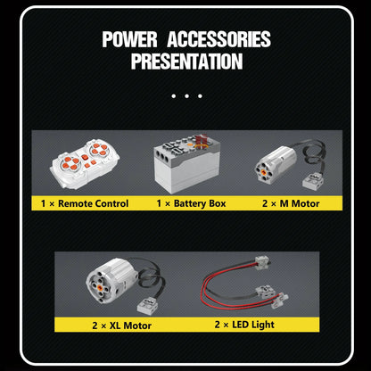 REOBRIX 22009 Gelber Radlader – Dynamisches Klemmbaustein-Modell | 1876 Teile Bau-Set