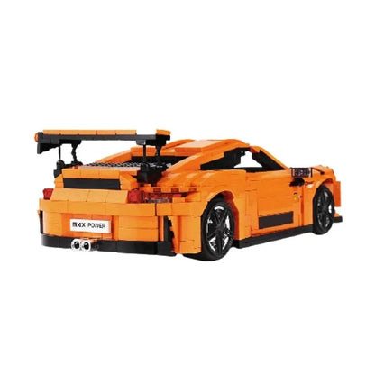 Mould King 13129 GT3-911 Sportwagen – 1072 Teile Klemmbaustein Modell | 1:14 Replica | Funktionale Details