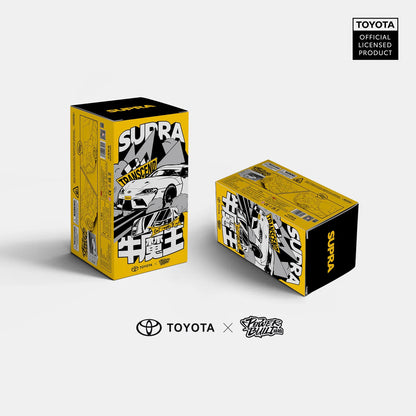 PowerBuild Toyota GR Supra – 1:24 Sportwagen Klemmbaustein-Modell | 450+ Teile