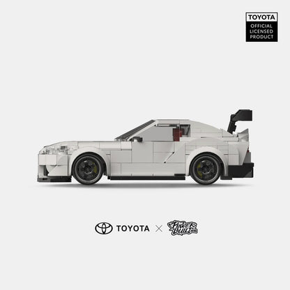 PowerBuild Toyota GR Supra – 1:24 Sportwagen Klemmbaustein-Modell | 450+ Teile