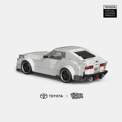 PowerBuild Toyota GR Supra – 1:24 Sportwagen Klemmbaustein-Modell | 450+ Teile