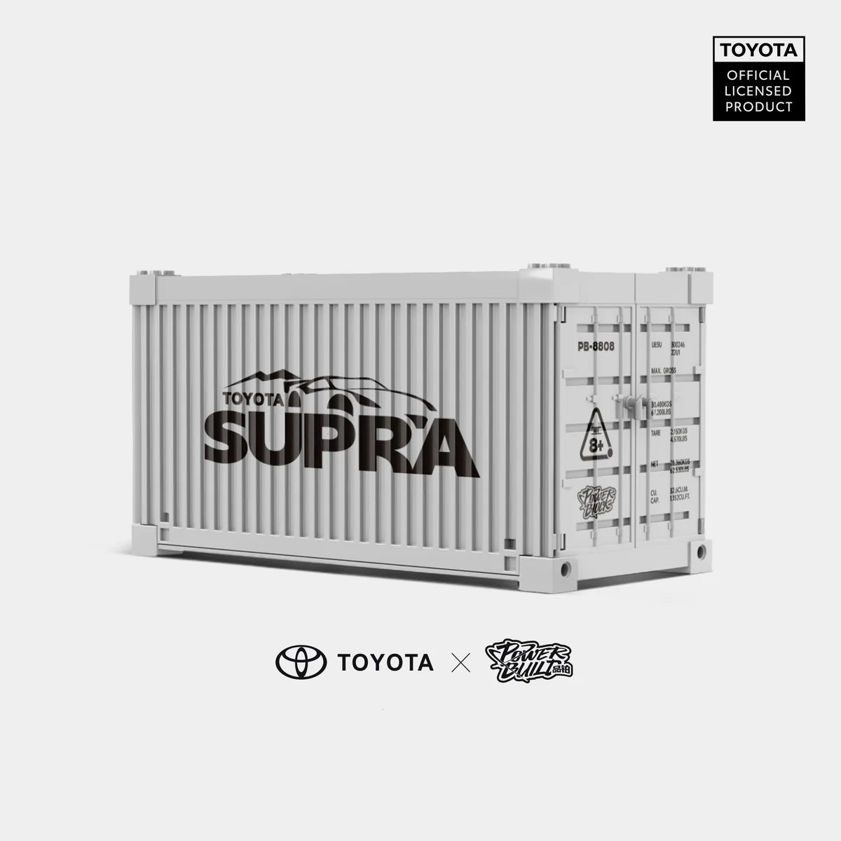 PowerBuild Toyota GR Supra – 1:24 Sportwagen Klemmbaustein-Modell | 450+ Teile