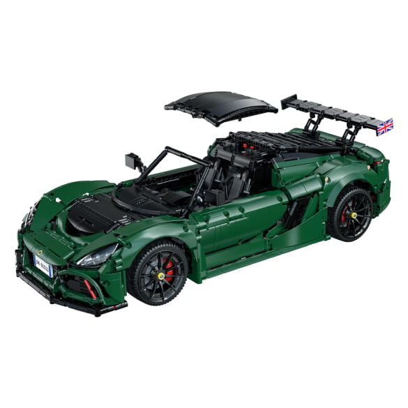 CaDA C61511W Lotus Exige Cup 430 – 3730 Teile Sportwagen Modell | 1:8 Klemmbaustein-Set