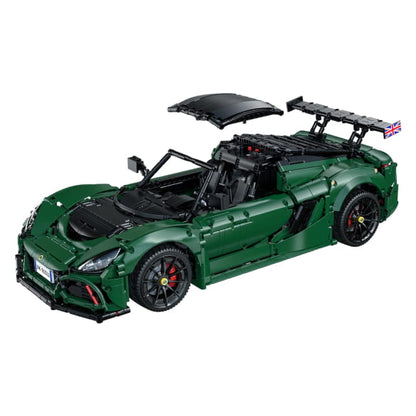 CaDA C61511W Lotus Exige Cup 430 – 3730 Teile Sportwagen Modell | 1:8 Klemmbaustein-Set