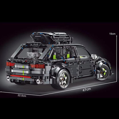 TaiGaoLe T5023 RS6 Sportscar – 2896 Teile Technik-Set | RS6 Klemmbaustein-Modell | 1:10 Supercar