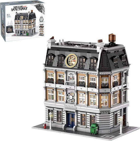 Panlos 613001 Magical Sanctum Sanctorum – 6619 Teile Klemmbaustein-Set | Großes Fantasy-Modell | Display-Haus