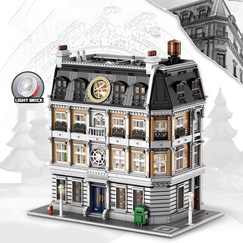 Panlos 613001 Magical Sanctum Sanctorum – 6619 Teile Klemmbaustein-Set | Großes Fantasy-Modell | Display-Haus