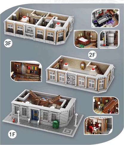 Panlos 613001 Magical Sanctum Sanctorum – 6619 Teile Klemmbaustein-Set | Großes Fantasy-Modell | Display-Haus