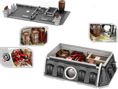 Panlos 613001 Magical Sanctum Sanctorum – 6619 Teile Klemmbaustein-Set | Großes Fantasy-Modell | Display-Haus
