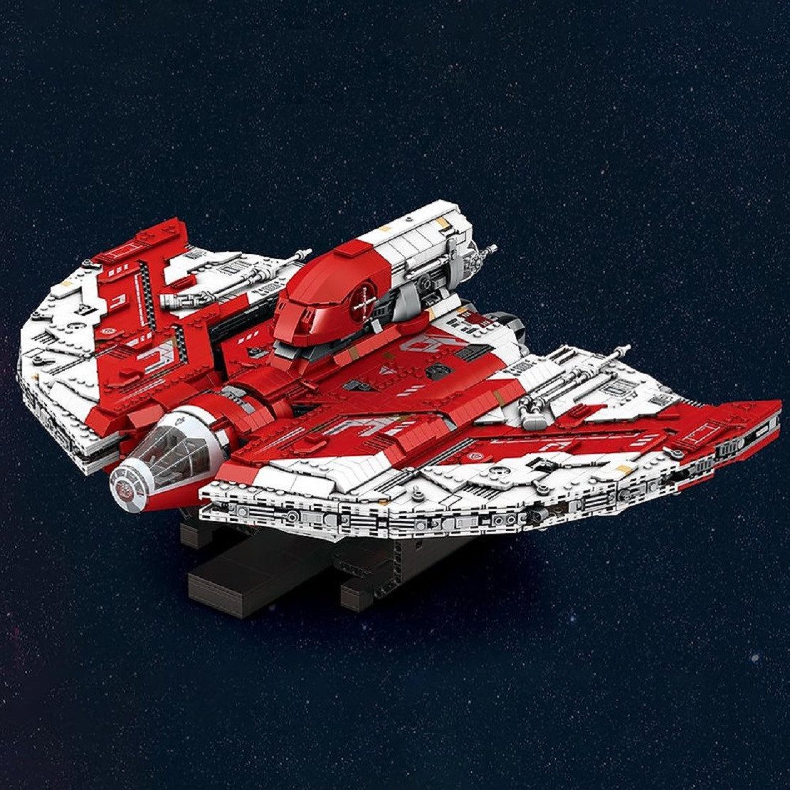 REOBRIX 99006 T6 Shuttle - 5749 Pieces Spaceship Building Block Set | Large Space Display Model